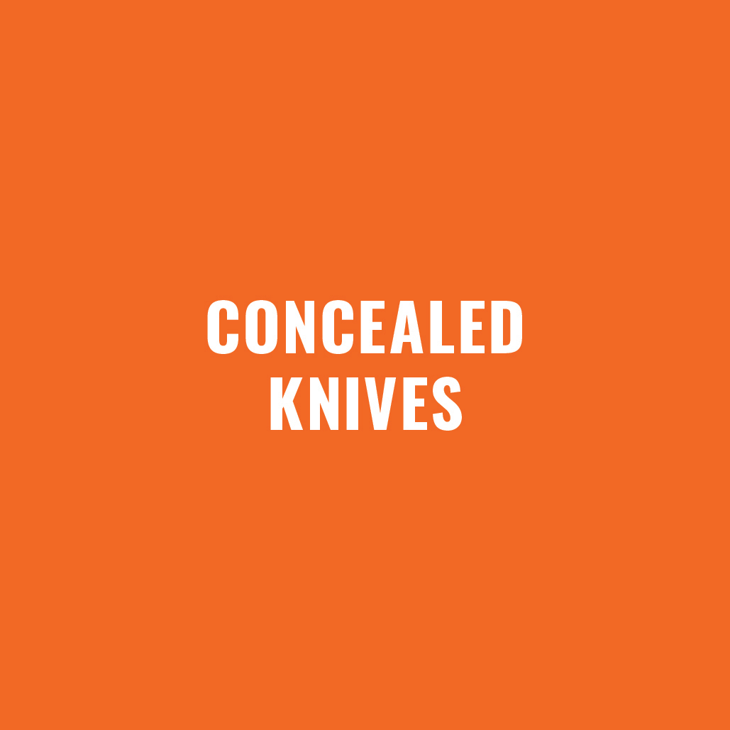 CONCEALED KNIVES
